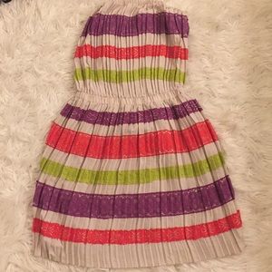 BCBG colorful and fun tube dress!